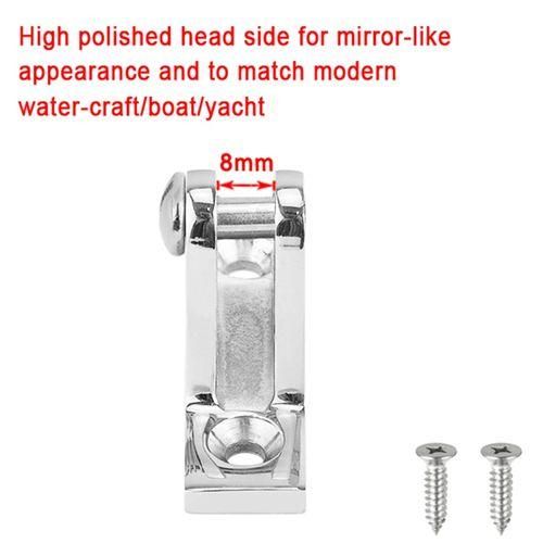 1Pcs Boat Deck Hinge Mount Hardware 316 Stainless