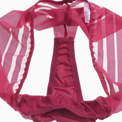G-String Women's Panties Ice Silk Seamless Perspective Underwear Plus Size
