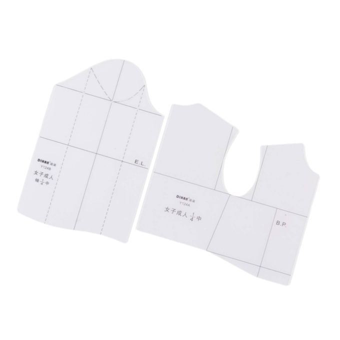 1:4 1:5 Clothes Design Ruler Template Set Clothing Prototype Sewing