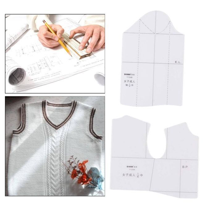 1:4 1:5 Clothes Design Ruler Template Set Clothing Prototype Sewing