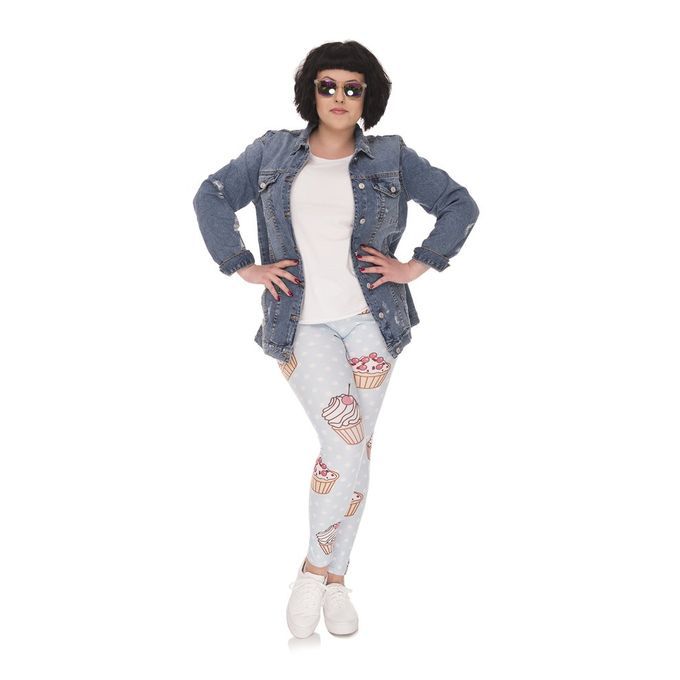 Pattern Women Print Workout Leggings Women Ankle-Length Pants  WorkB29-multi-color Mixed-45758