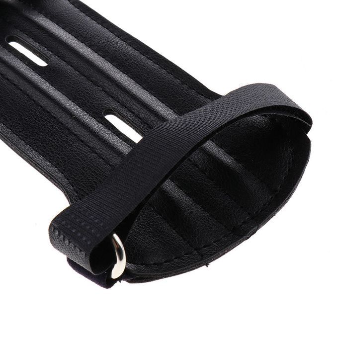 Pu 2-Strap Arm Guard Archery Arm Protector For Hunting Shooting Arrow