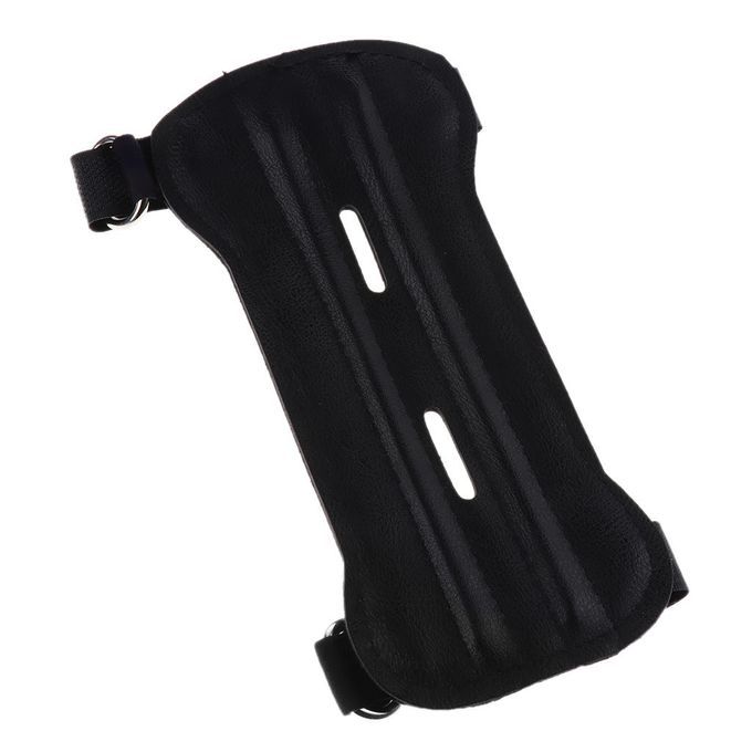 Pu 2-Strap Arm Guard Archery Arm Protector For Hunting Shooting Arrow