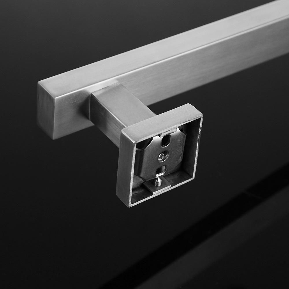 304 Stainless Steel Shower Head Square Lift Rod Shower Shower Accessories Bathroom Nozzle Base Bracket