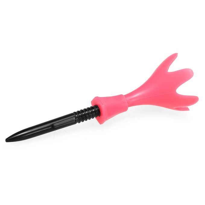 3pcs Plastic Golf Tees Height Adjustable Golfing Tees