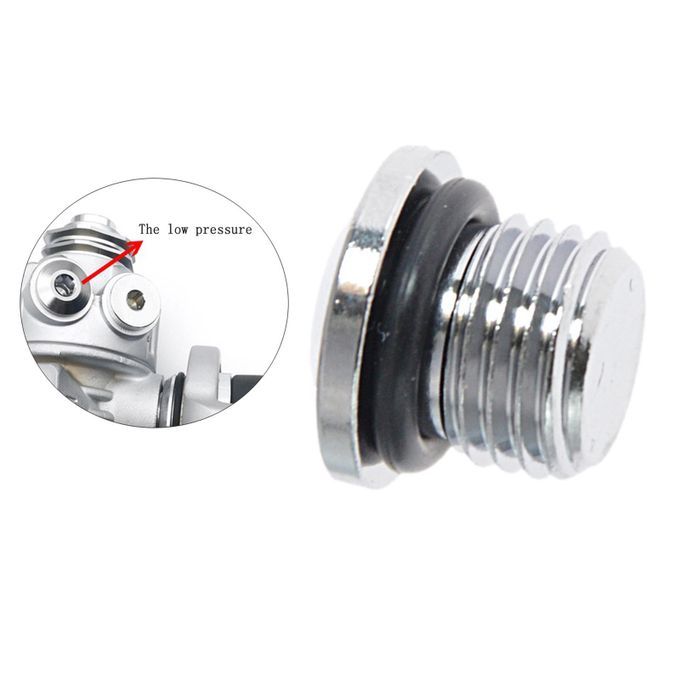 Copper Diving Regulator Port Plug 3/8''/ 7/16'' LP HP Low Pressure