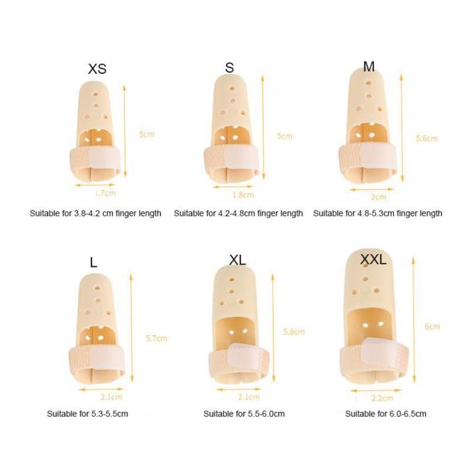 Finger Support Brace Mallet DIP Splint Joint Protector