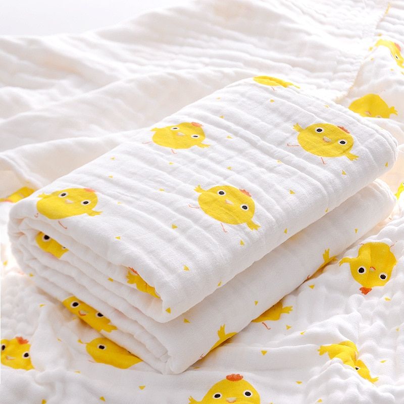 Bath Towels 4layer Aabsorbent Gauzebquilt Newborn Blanket