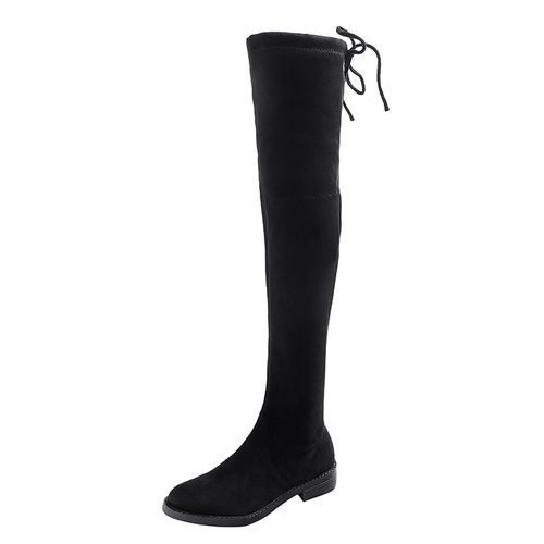 Knee-length Boots, Thin Boots, Thin Legs, Thick Heels, High Boots, Female Boots