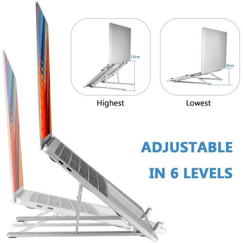 Portable Aluminum 7~15.4 Inch Macbook Laptop Stand