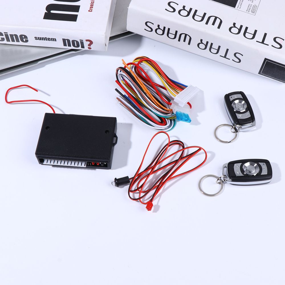 1 Set Of Car Alarm System Remote Central Universal Security