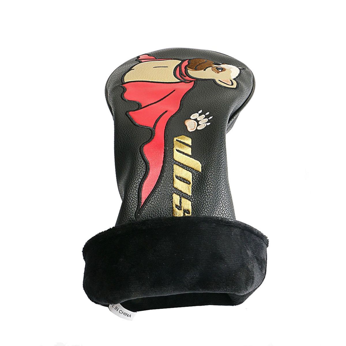 Golf Club Cover Portable Golf Club Head Cover Protector Black