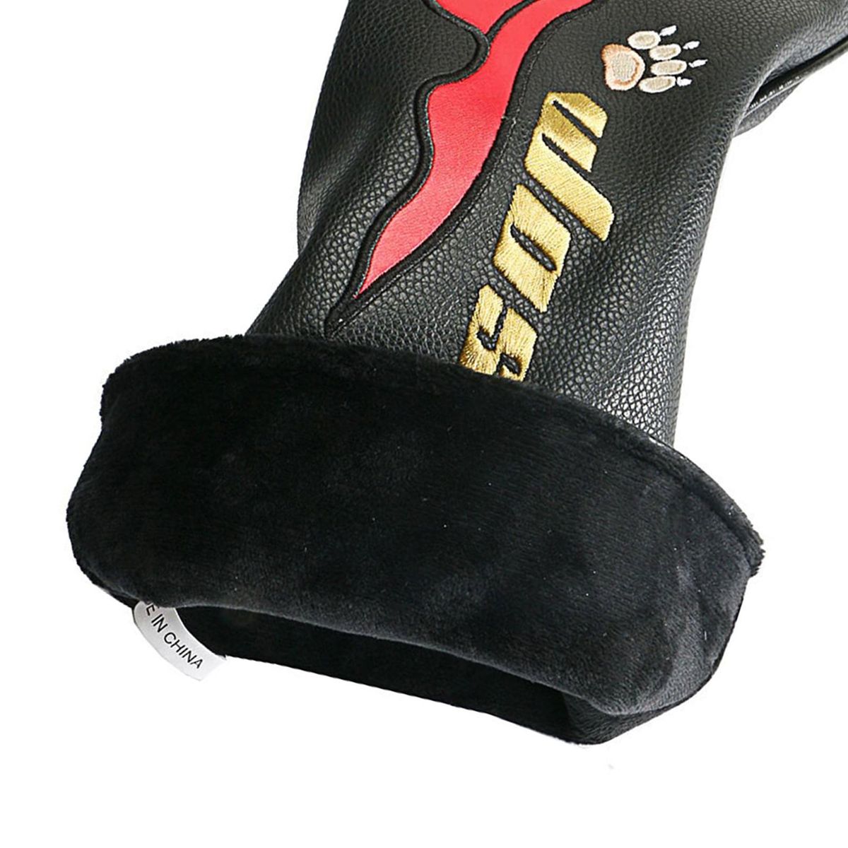 Golf Club Cover Portable Golf Club Head Cover Protector Black