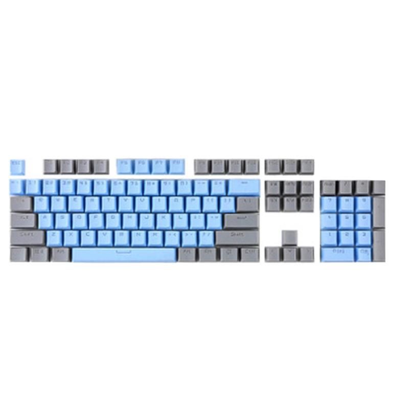 104Pcs Anti-skid Backlit ABS Keycaps Mechanical-Pink