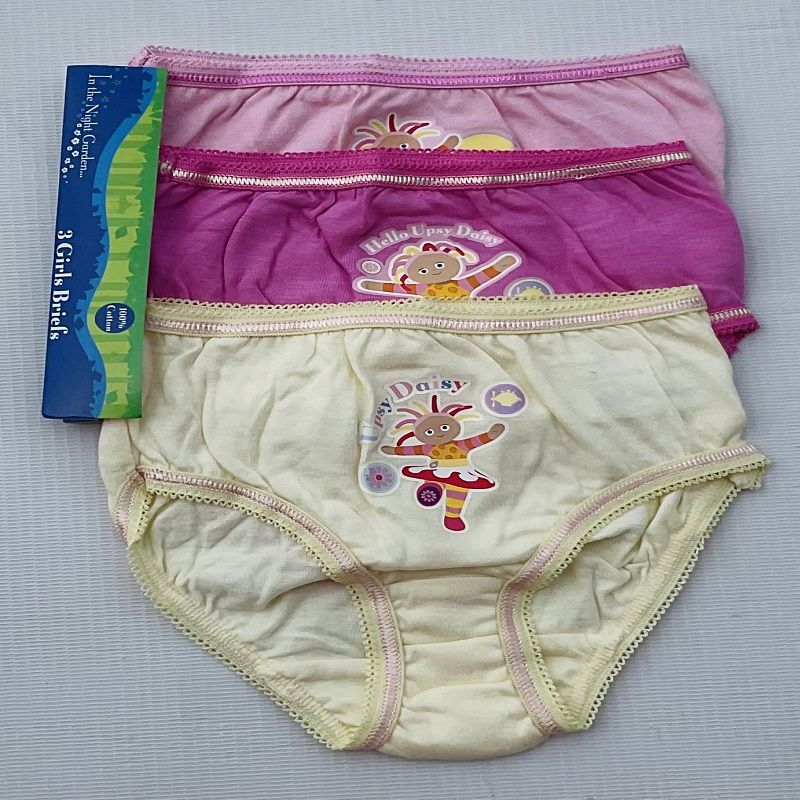 Set Of 3 Daisy Girls Briefs