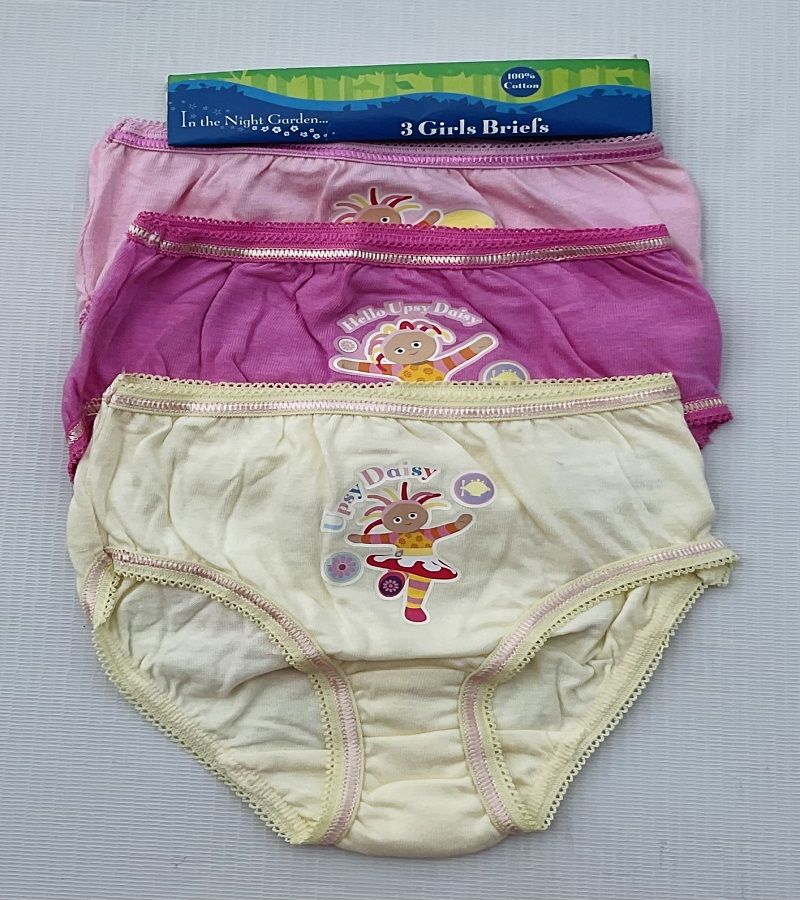 Set Of 3 Daisy Girls Briefs