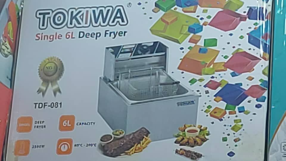 Premium 6L Electric Stainless Steel Industrial Deep Fryer
