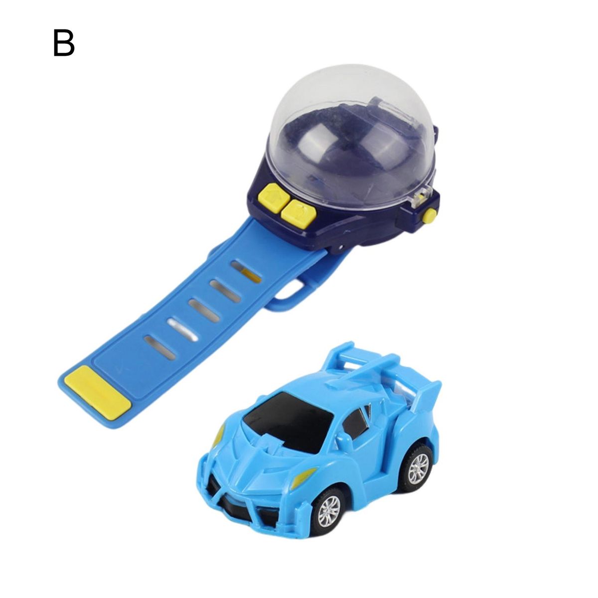 1 Set Car Watch Toy Brain Development Remote Control Car B