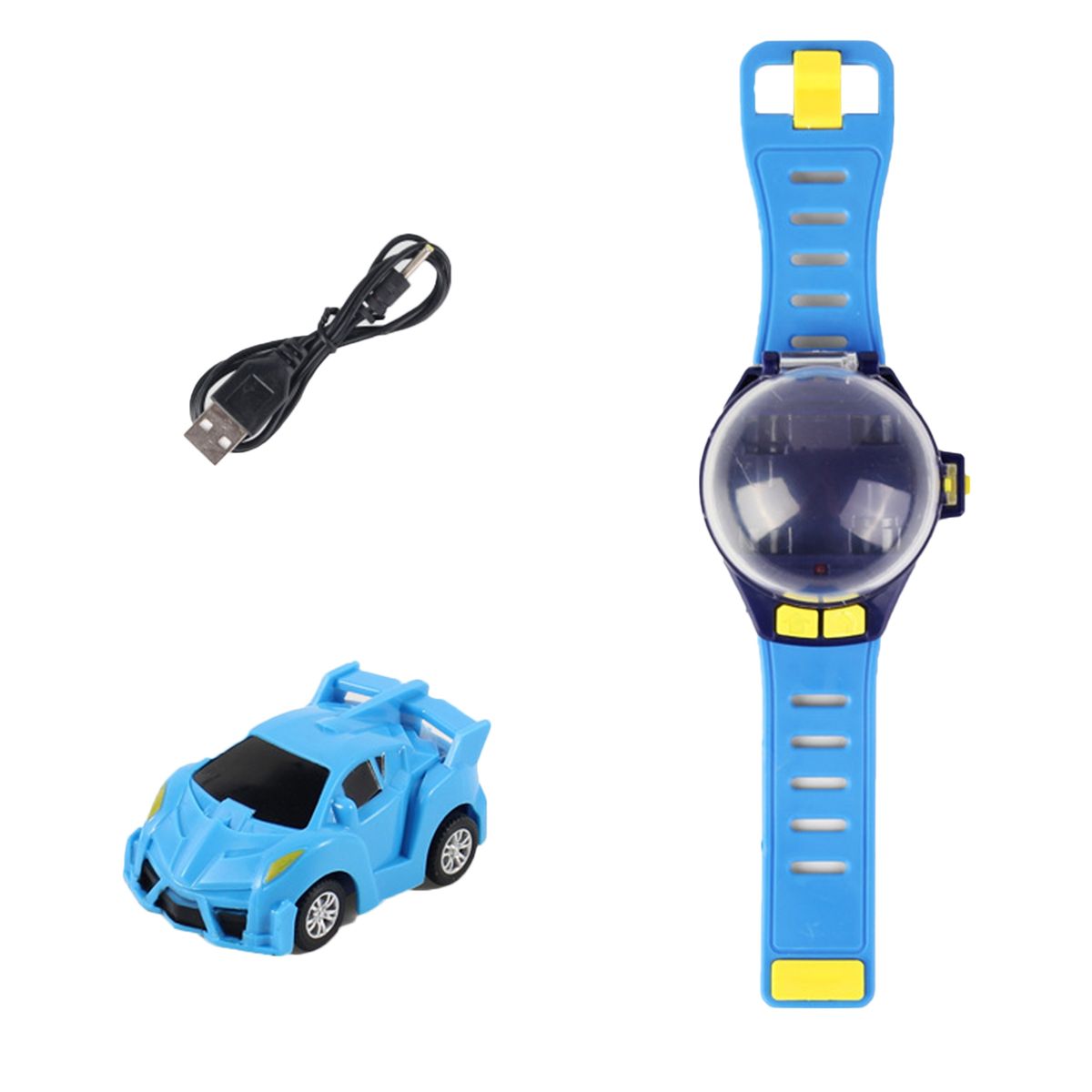 1 Set Car Watch Toy Brain Development Remote Control Car B