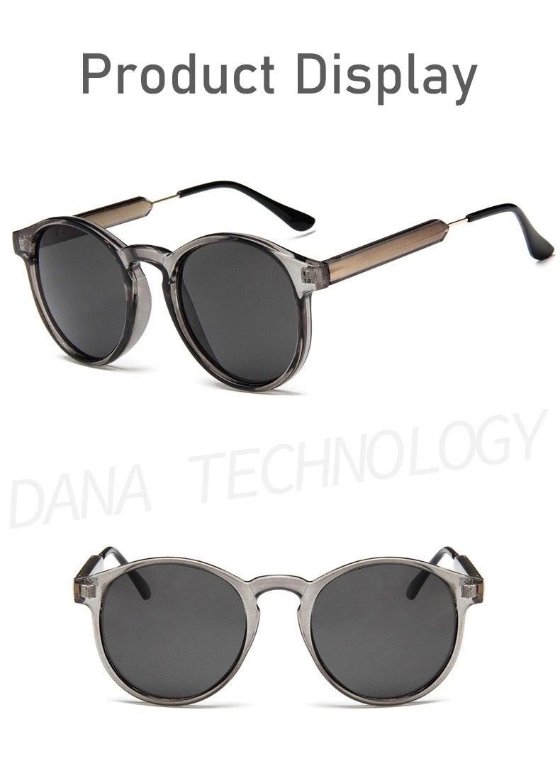 FG07 Fashion Unisex Anti Shade Ray Sun Glasses - Grey