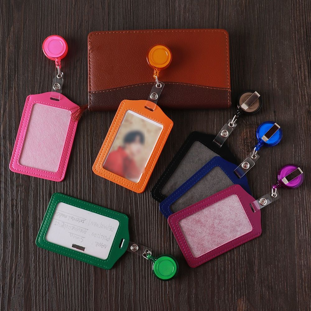 1pcs ID Holders Identity Badge Protective Shell