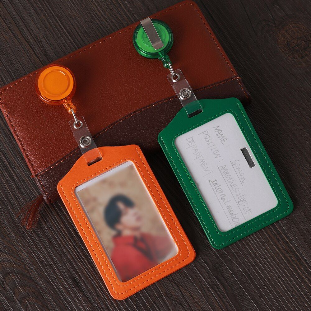 1pcs ID Holders Identity Badge Protective Shell