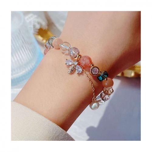 Xiaomi Bee Bracelet Female Korean Edition Mori Little Fairy Crystal Hand Use
