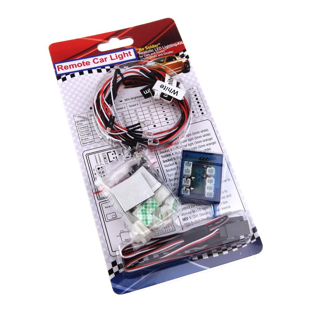 GoolRC No Solder Realistic New Highlight 12-LED Lighting Kit