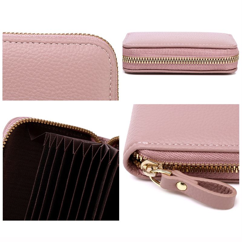 Men Women's Card Holder Small PU Leather Coin Wallet