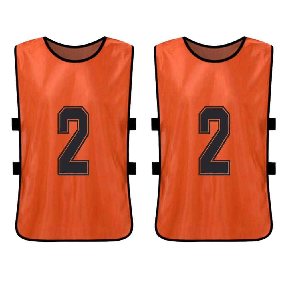 6 PCS Adults Soccer Pinnies Quick Drying Football Team Jerseys Youth Sports Scrimmage Soccer Team Training Numbered Bibs Practice Sports Vest