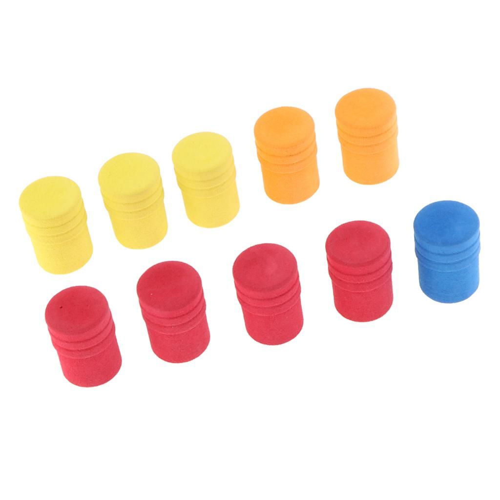 10x Lightweight Fishing Rod  Caps Sponge Building Tackle For Saltwater
