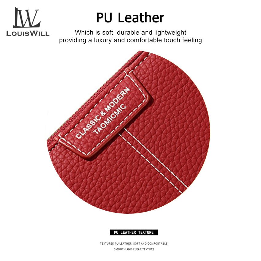 LouisWill Women Wallets Fashion Coin Short Wallets