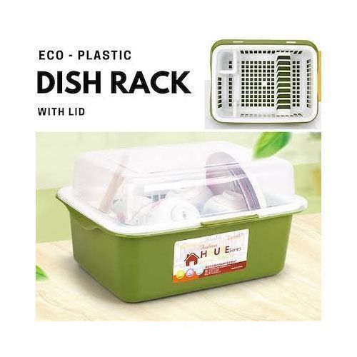 SUPER DISH RACK WITH COVER