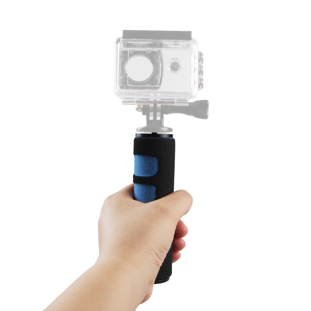 Aluminium Alloy Dual Handheld Grip Selfie Stick 1/4 Inch