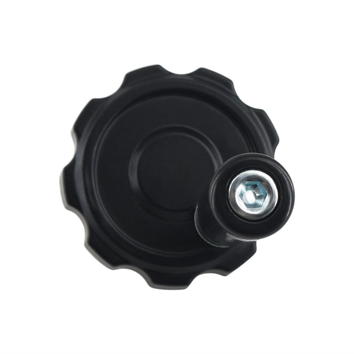 3D Printer Parts Black Aluminum Alloy Hand Wheel 62mm Diameter with Bakelite Handle Machine Tool for T8 Lead Screw