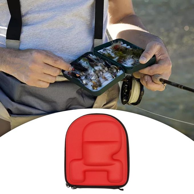 Reel Bag Waterproof Shockproof Low Profile Red Right