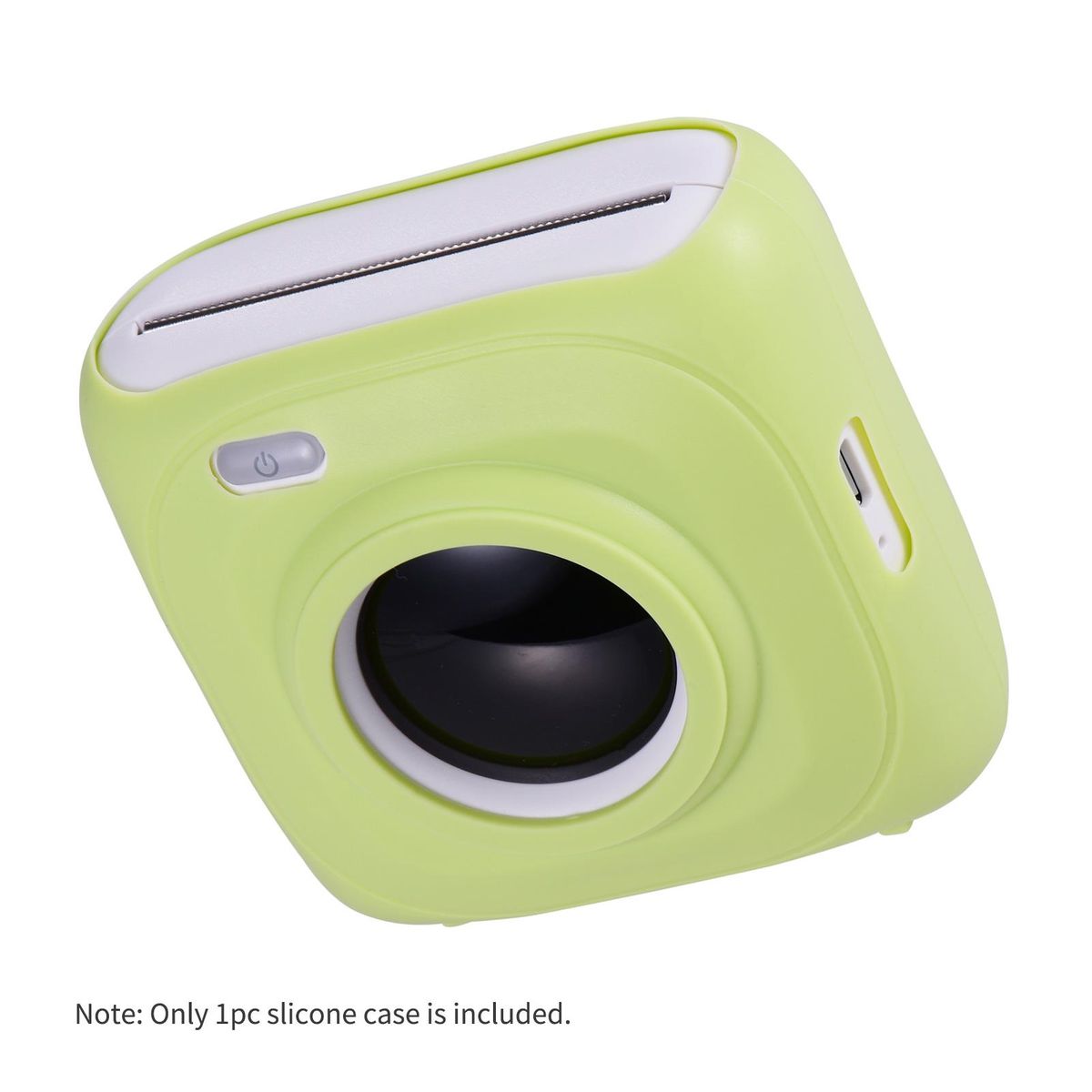 Soft Silicone Case Protective Cover Case Waterproof Anti-Dust Anti-Scratch for PAPERANG P1 Pocket Printer BT Wireless Thermal Printer