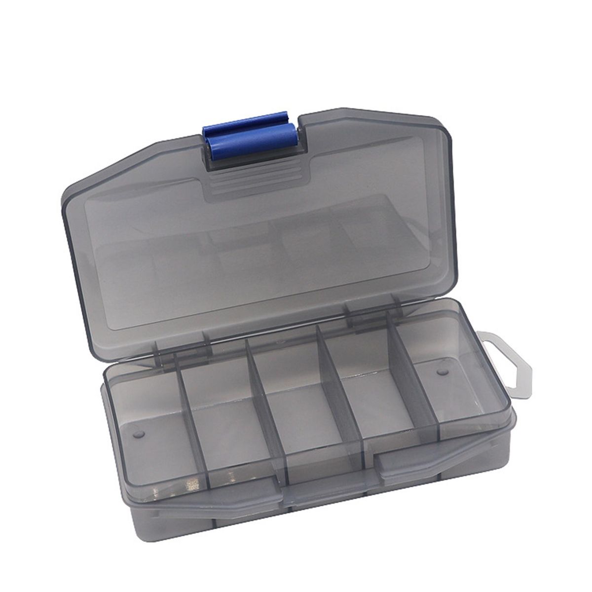 Fish Hook Box Hard Soft Worm Storage Box Grey