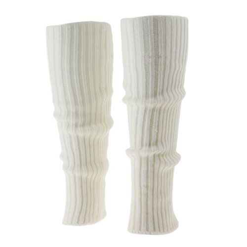 2Pairs Ladies Winter Cable Knit Leg Warmer Crochet High Heel Boots