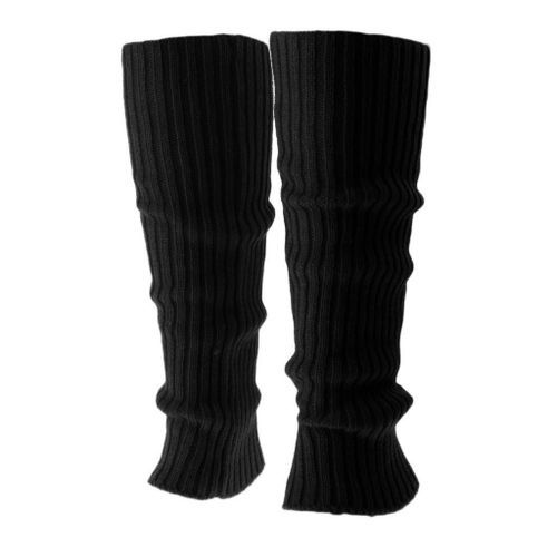 2Pairs Ladies Winter Cable Knit Leg Warmer Crochet High Heel Boots