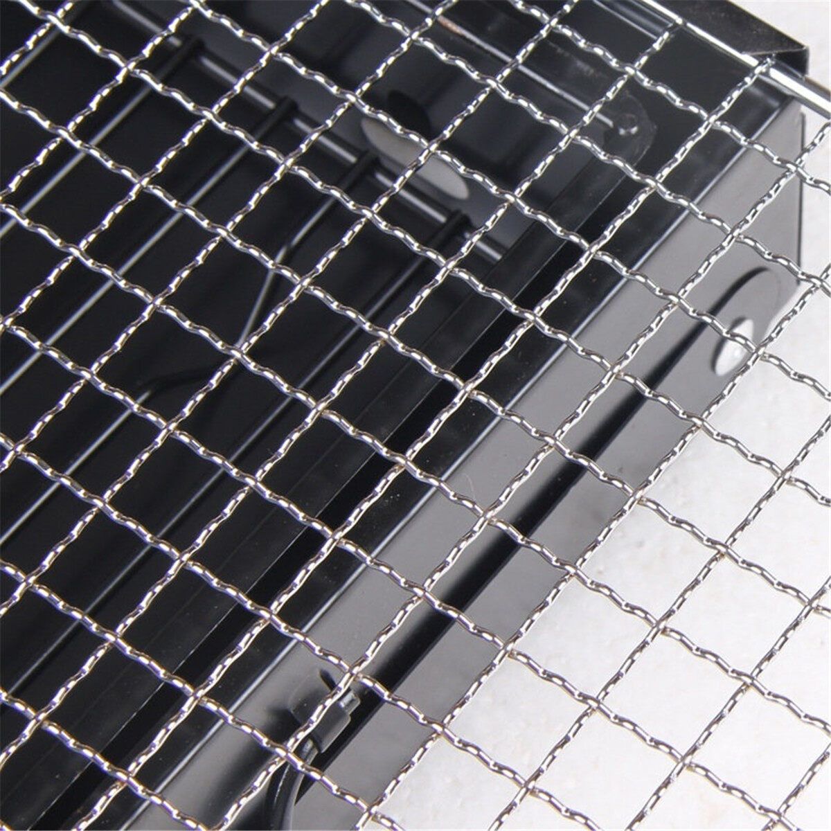 Folding Iron BBQ Grill Charcoal Barbecue Outdoor Household Camping Party Picnic