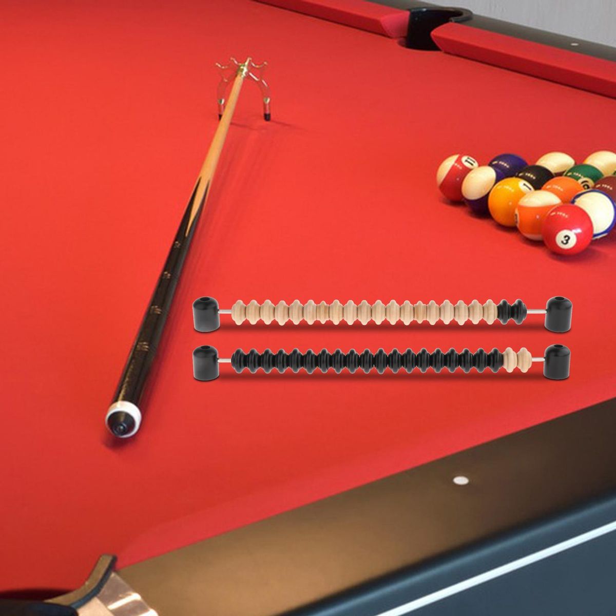 1 Pair Wood Shuffleboard Score Keeper Abacus Scoring Unit