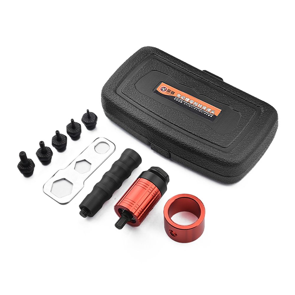 Detachable Manual Electric Rivet Nut Tool Conversion