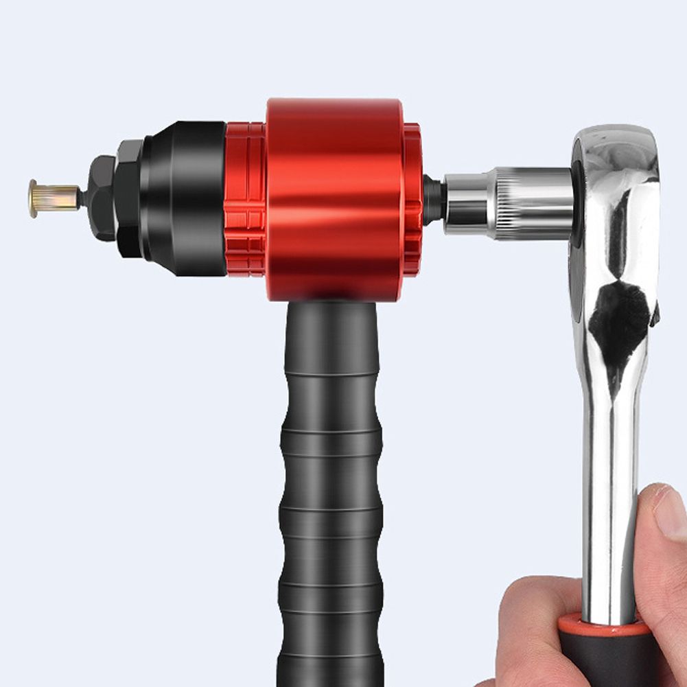 Detachable Manual Electric Rivet Nut Tool Conversion