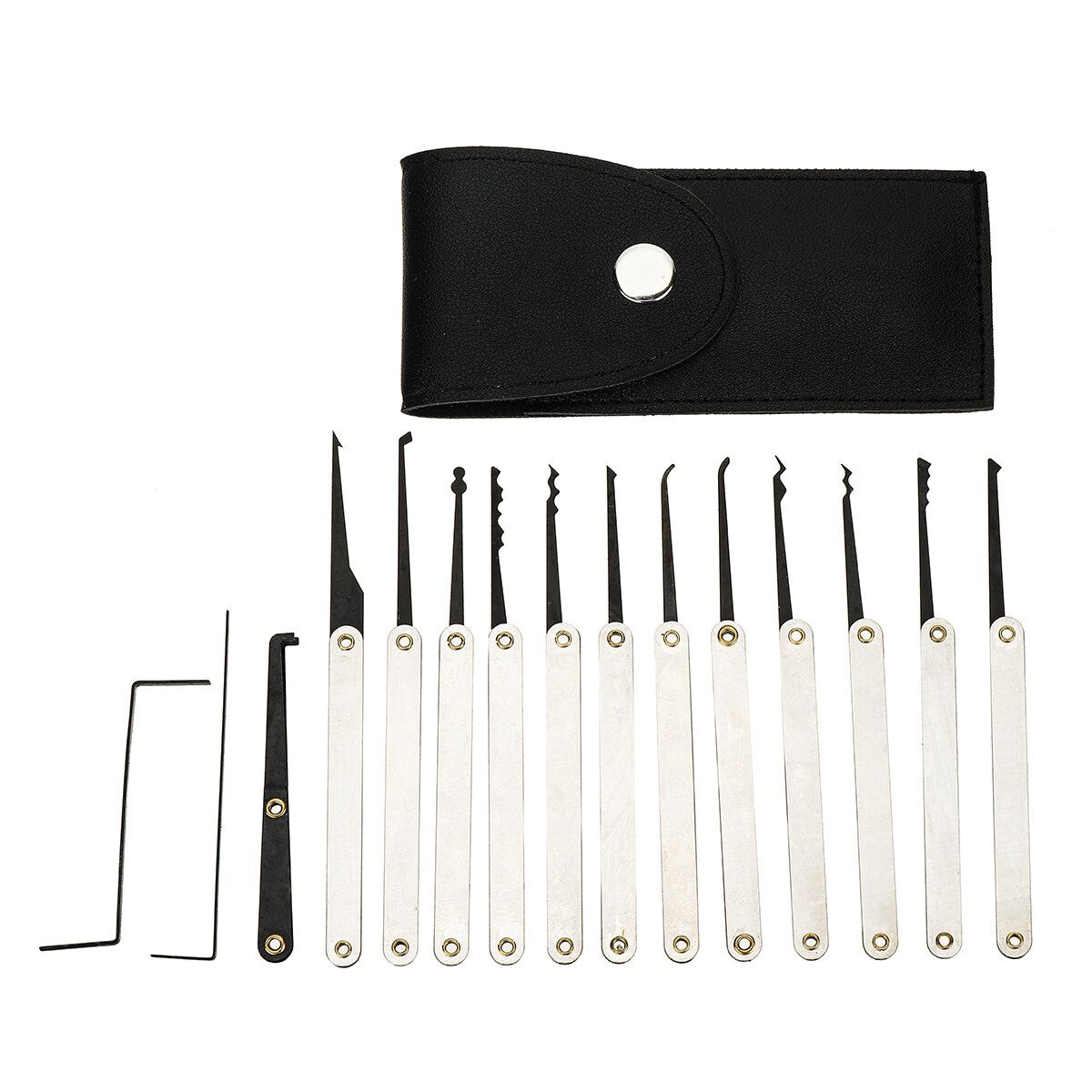 37PCS Stainless Steel Portable Card Tool Unlocking Gun