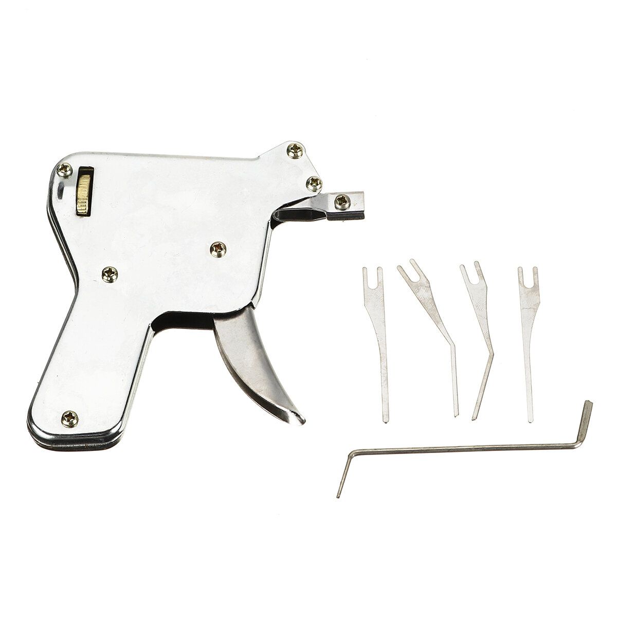 37PCS Stainless Steel Portable Card Tool Unlocking Gun