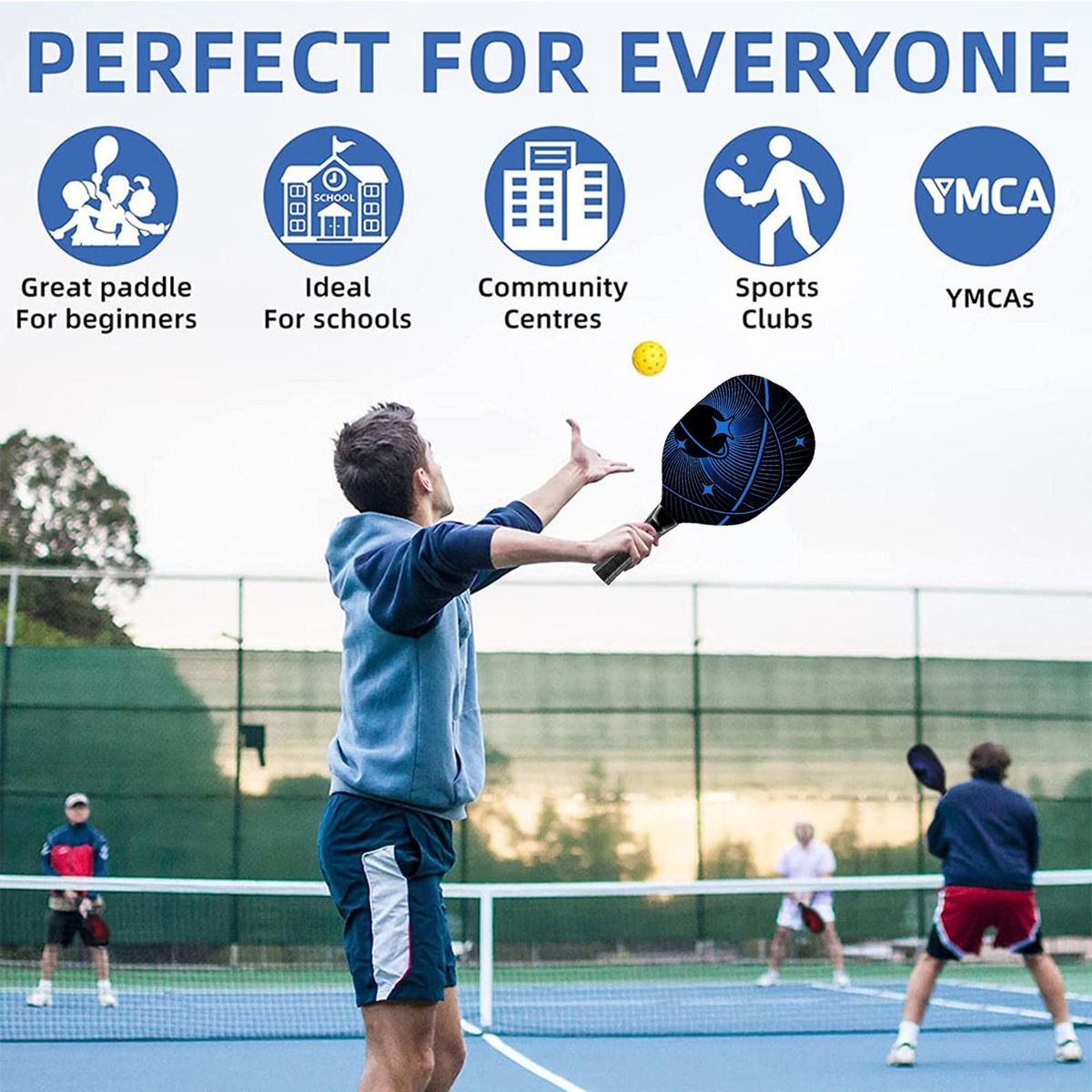 , Racquet For Outdoor Indoor, Professional Durable