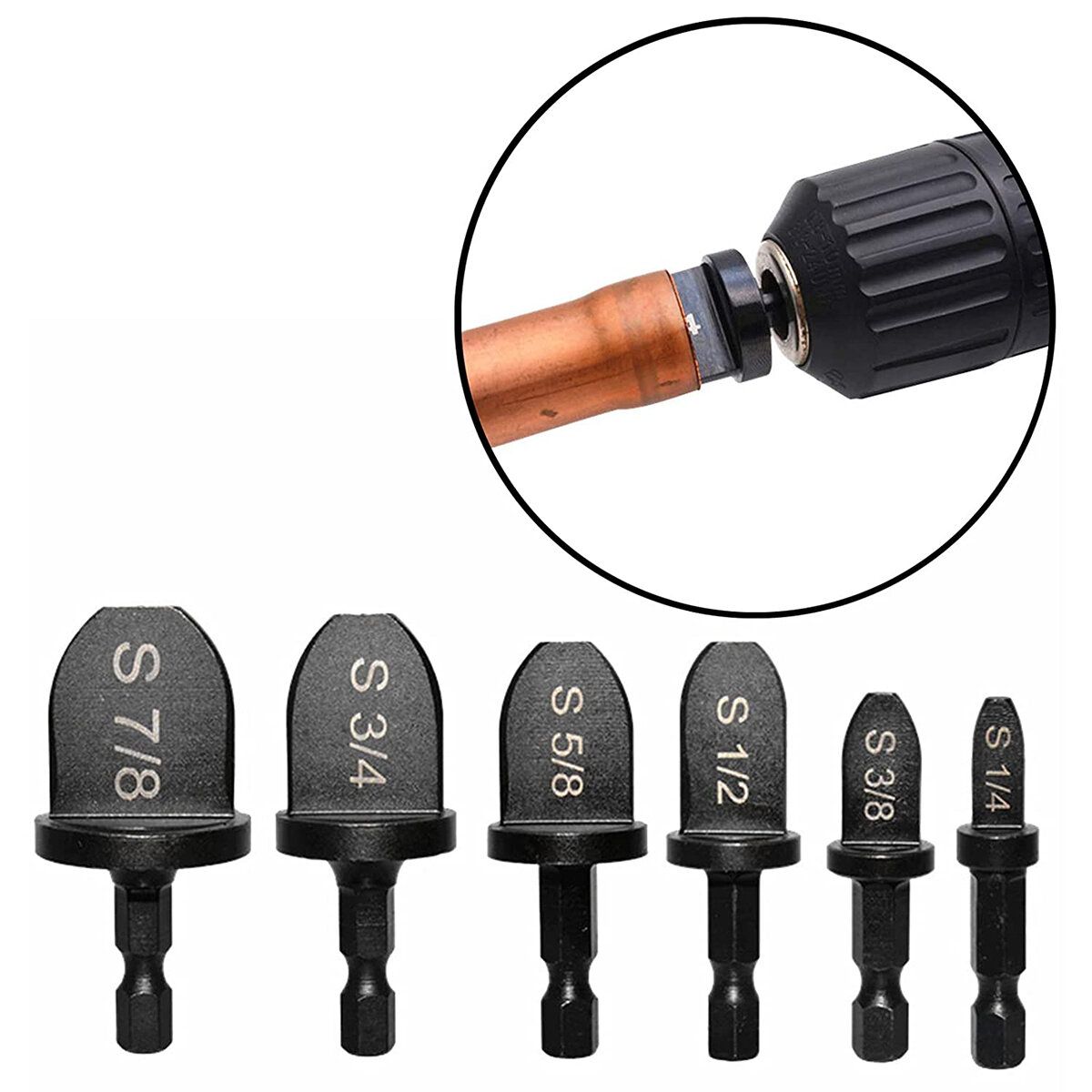 6PCS Repairing Set Air Conditioner Copper Tube Expander