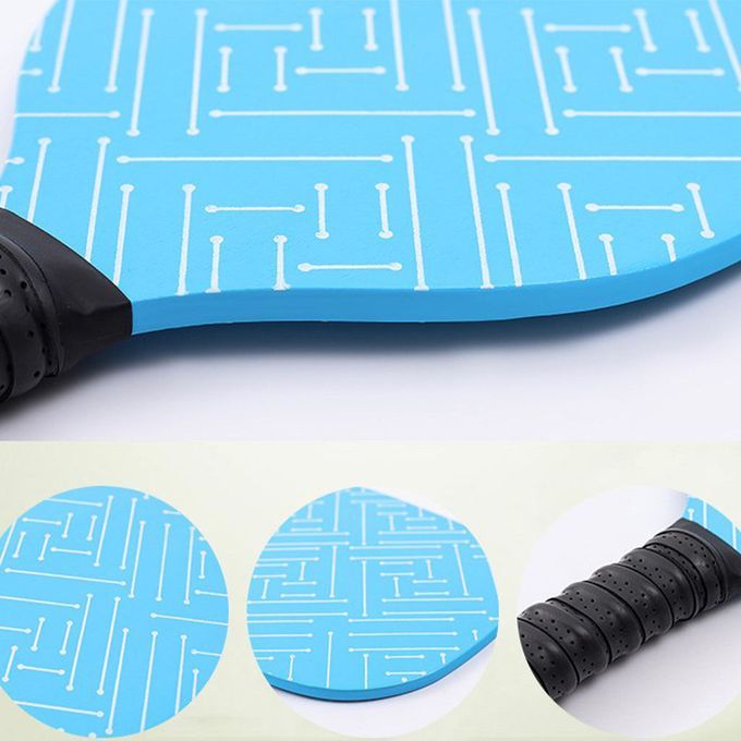 Pickleball Paddles Set 1 Yellow Ball Pickle Ball 2 Rackets 1ball 1bag