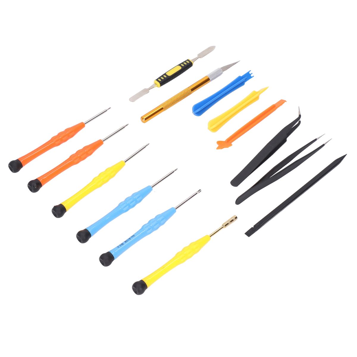Phone Repair Tools Kit ABS Alloy Steel 14 In 1 Screwdriver